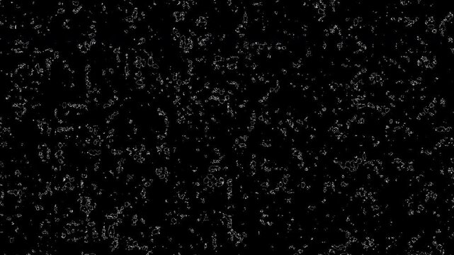 black and white background realistic flickering, analog vintage TV signal with bad interference, static noise background