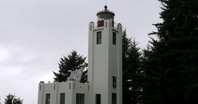 Sentinel Island Light is a lighthouse in Alaska adjacent to Lynn Canal.