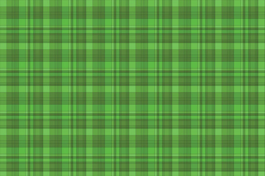 Green and brown pixelated plaid pattern