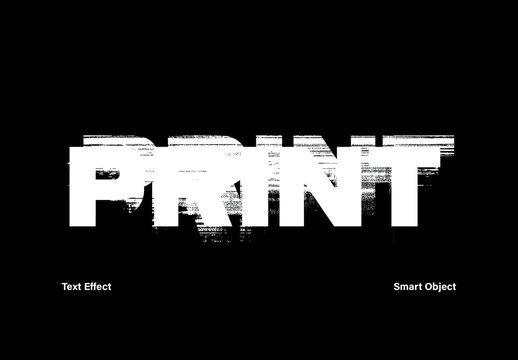 Xerox Text Effect