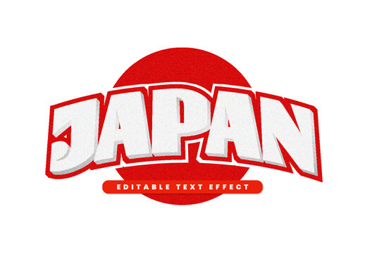 Japanese Text Effect