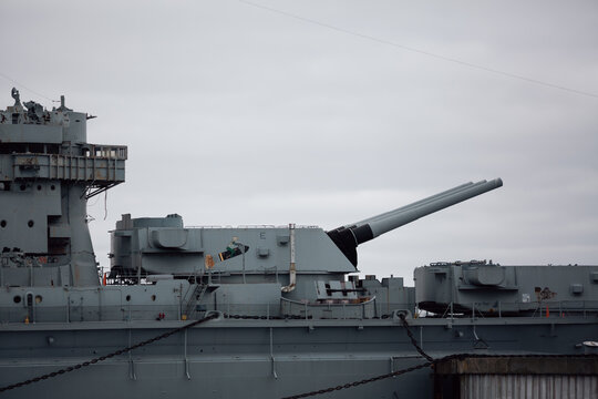 the military ship