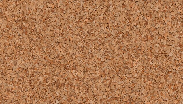 Corkboard texture close up detailed surface with natural brown tones