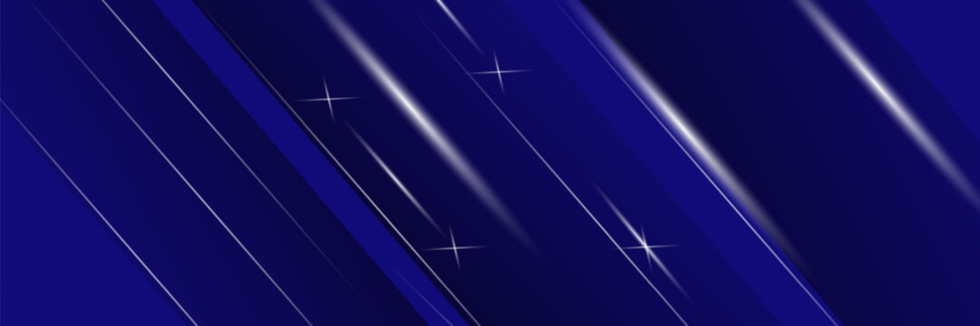 Luxury blue golden background vector design benner in eps 10