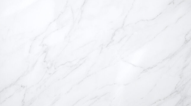 Elegant White Marble Texture Background with Natural Grey Veins for Luxury Interior and Product Mockup