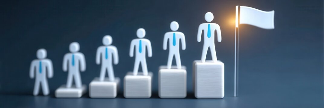 A clear goal and ambition drive progress, using leadership and motivation to unlock a true achievement of success.