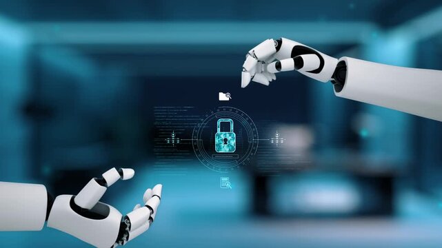 AI artificial intelligence strengthens cybersecurity with intelligent threat detection, virtual assistant alerts, and proactive protection agAI artificial intelligencenst digital breaches. Epoch