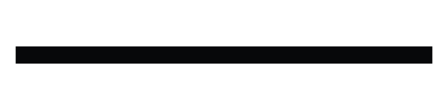 A black rectangular bar horizontal shape form figure color bold. Straight line, stripe series from thin to thick