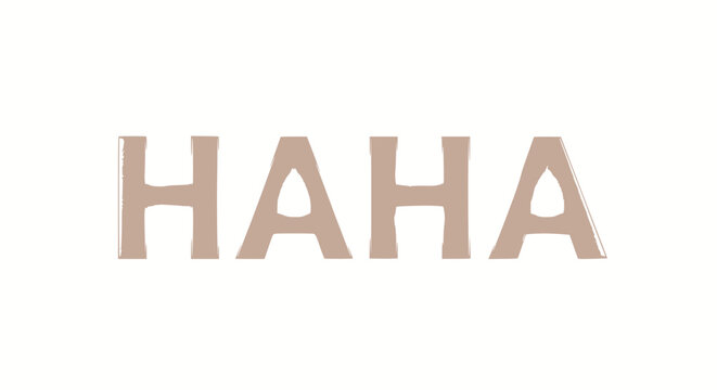 HA HA Text, Funny, Laughter, Joyful, Amusement, Lighthearted