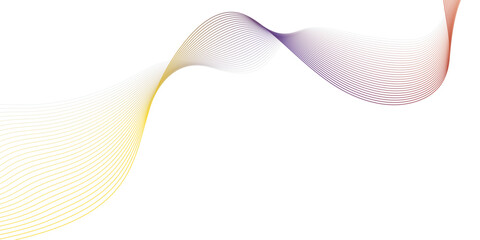 Fototapeta premium Luxury Gold and Purple Abstract Wave Mesh Background with Smooth Gradient Flow for Elegant Design.