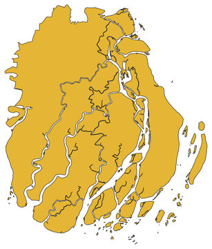 Outline of Barishal Division Bangladesh.ai