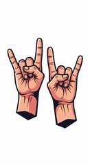 Fototapeta premium Fingers of Fire, Horns of Harmony