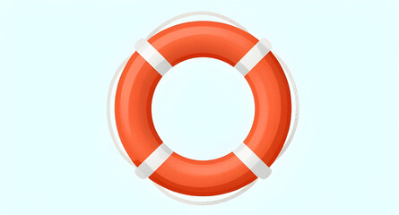 lifebuoy ring illustration, water rescue safety icon, lifesaver flotation device, marine rescue equipment vector, emergency buoy graphic, safety ring symbol design, beach rescue lifebuoy clipart, naut © mrpixel