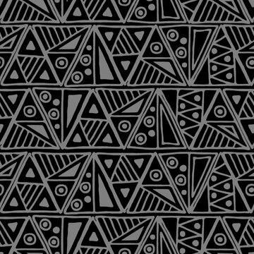 ethnic ornament batik seamless pattern design suitable for fashion purposes