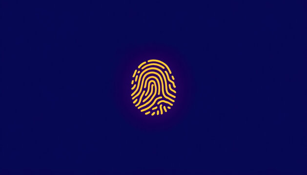Fingerprint scanner icon