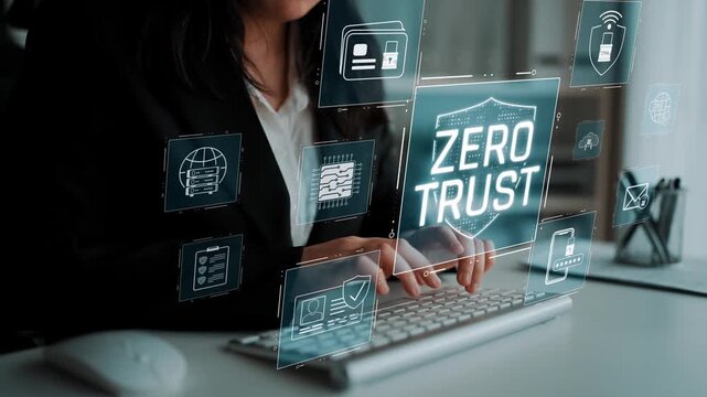Zero trust model enhances data protection. Zero trust blocks unauthorized access, secures devices, zero trust defends networks, and zero trust verifies users continuously. Marrow