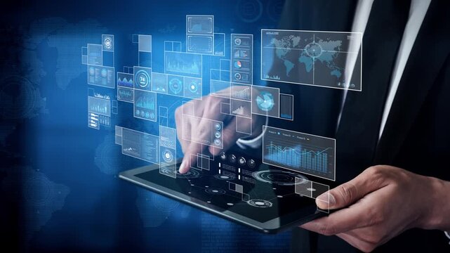 Data insights, charts, and analytics help visualize performance. Data drives strategy, analytics enhances growth, and data improves business outcomes through analytics. Marrow