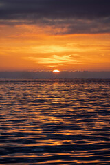 Fototapeta premium lever de soleil