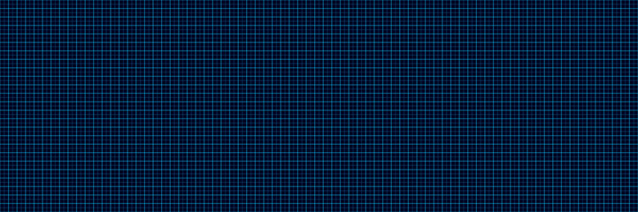 Dark blue digital grid background seamless pattern glowing lines futuristic technology backdrop perspective squares geometry abstract blueprint design cyber network matrix wallpaper high resolution © SpainArts