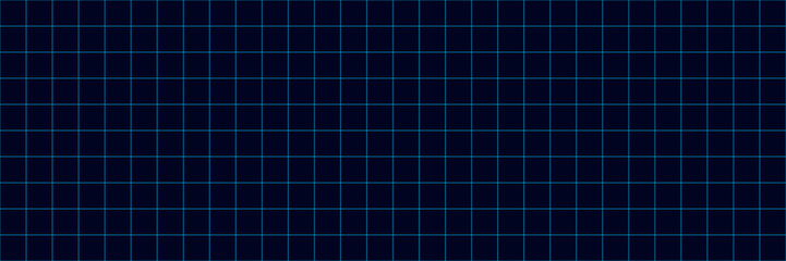 Dark blue neon grid background with glowing lines forming futuristic digital landscape, seamless geometric pattern suited for technology themes, cyber interfaces, gaming visuals, and modern abstract © SpainArts