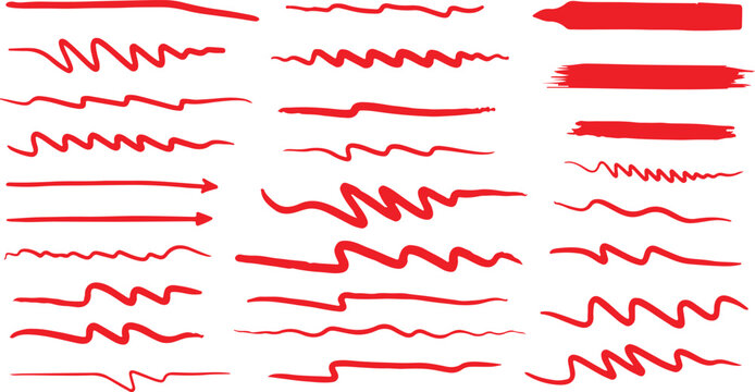 Abstract black crayon scribbles set isolated on white background. Vector realistic illustration of charcoal pencil or marker doodles, wavy bold and thin lines, curvy hand drawn frames, kids squiggles