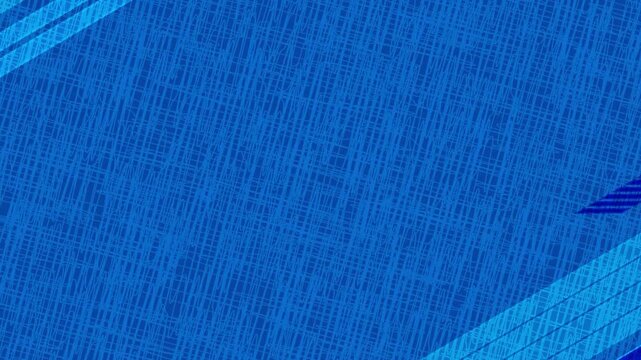 Abstract Blue Textured Background with Diagonal Stripes Animation