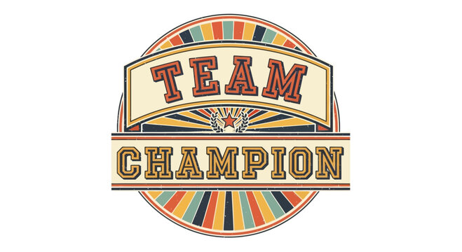 WWE Team Champion Logo Emblem.