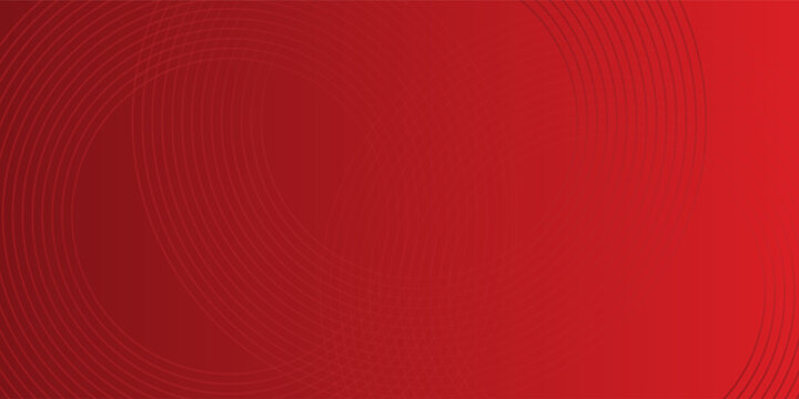 Koleksi lingkaran konsentris merah. Koleksi gelombang suara radial atau cincin sonar. Kumpulan simbol radar, target, garis putus-putus, halfton.