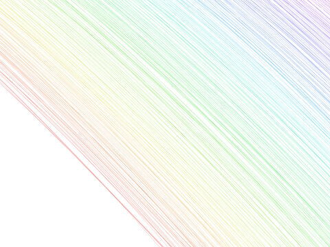 Abstract Colorful Line Strands Vibrant Digital Background