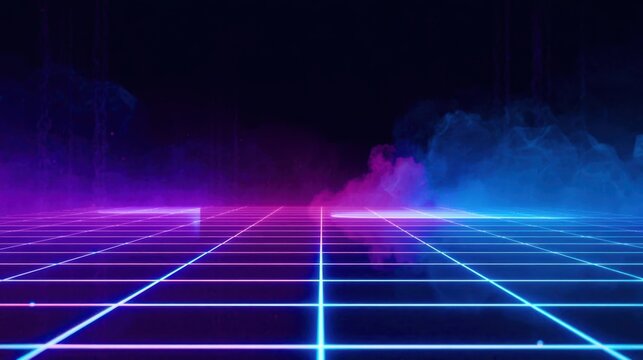 abstract blue background with binary code