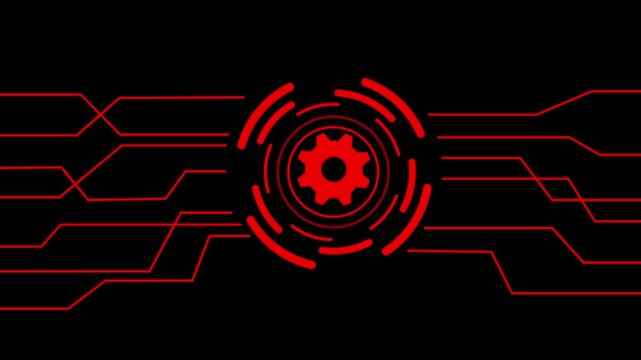 File #: buckminsterfullerene digital security animation concept with a padlock icon animated