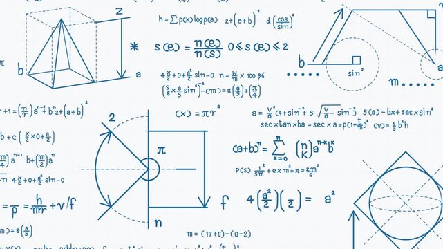 Mathematical formulas displayed on a graph against a white background.