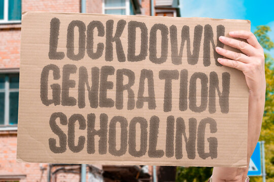 "Lockdown Generation Schooling" Children who spent formative years under lockdown face unique educational and socialization challenges upon school entry. PANDEMIC. LOCKDOWN. SCHOOL. CHILD. EDUCATE.