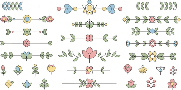 Collection of colorful arrow and bow illustrations with various designs and patterns