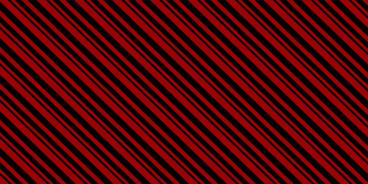 Striped Bright Red Black pattern texture. Seamless Vector stripe pattern. Vertical parallel stripes. For Wallpaper wrapping fashion fabric. Red Textile swatch Abstract Colorful geometric background