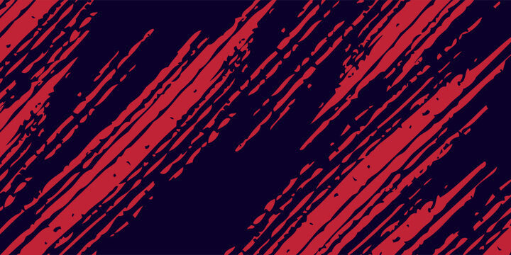 Red vector layout light with flat lines on backround blue. Decorative shining illustration with lines round irregular low neutral