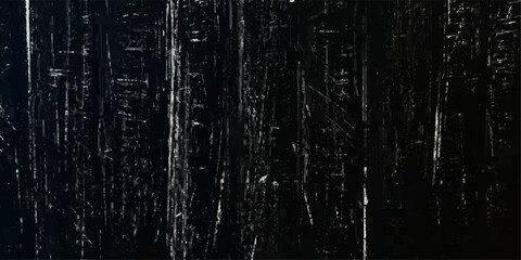 Striking textural image of a distressed, dark surface, marked with streaks and scratches. The rough, industrial appearance lends an air of grunge and wear.  for print, wall art, branding © Fazal