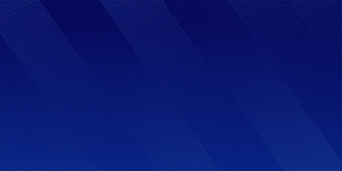 Obraz premium Dark blue gradient lines abstract background. Geometric lines Modern graphic design.