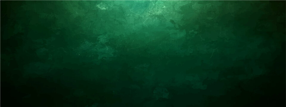 Emerald green watercolor background, dark forest green textured paper, abstract artistic wash for elegant stationery and web design backdrops
