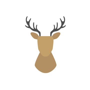 Deer head neck mount