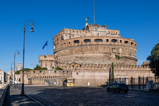 Castel Sant Angelo Castle In Rome
