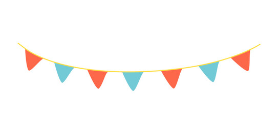 Obraz premium Party flag for decoration