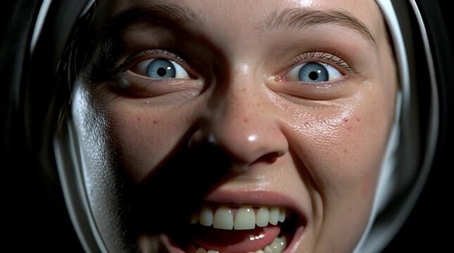 Possessed nun of convent curses you. Spell