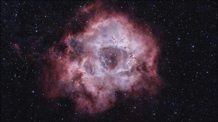 space nebula with stars © Bai
