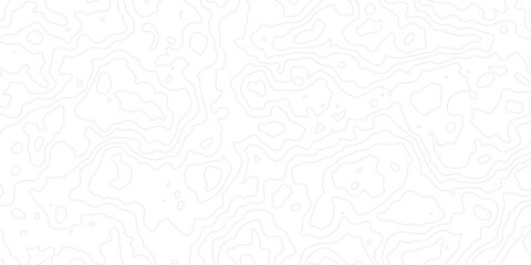 Modern abstract topographic map illustration with flowing contour lines and organic terrain shapes for digital creative and technology backgrounds. © Afridi