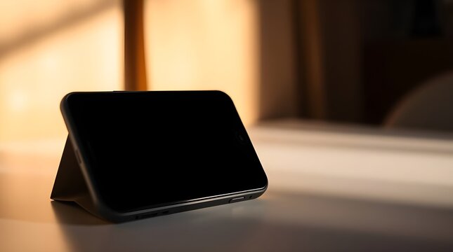 Blank Smartphone Mockup for Branding Presentation and App Promotion, Modern Device for Digital Marketing