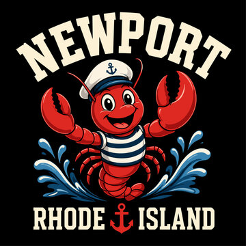 Newport Rhode Island Tshirt design