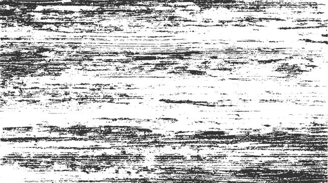 Black and white horizontal distressed wood grain texture background abstract