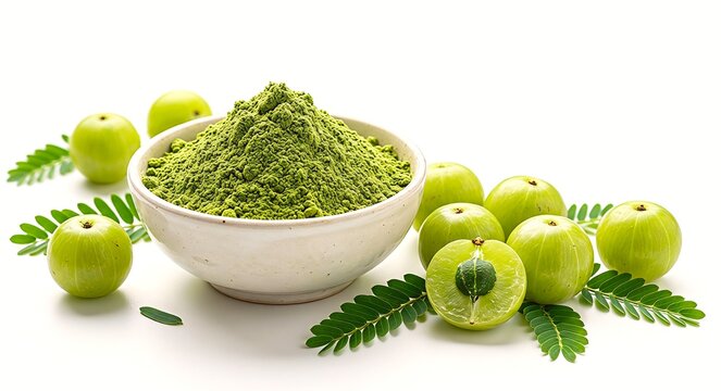  Amla Powder: Natural Ayurvedic Health Boost from Raw Indian Gooseberry for Alternative Medicine and Food herbal and Ayurvedic 
