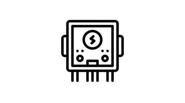 fuse box minimalist stroke animation